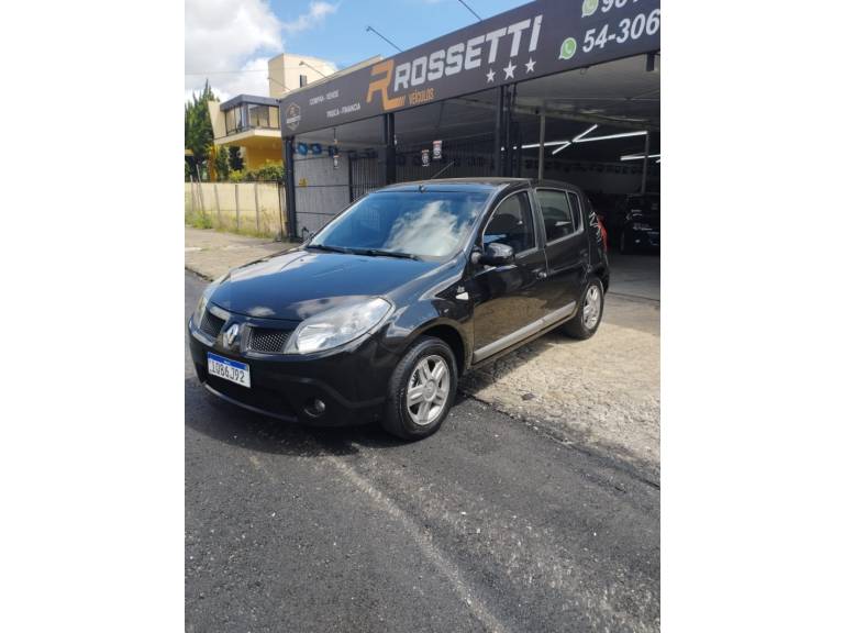RENAULT - SANDERO - 2009/2010 - Preta - R$ 28.500,00